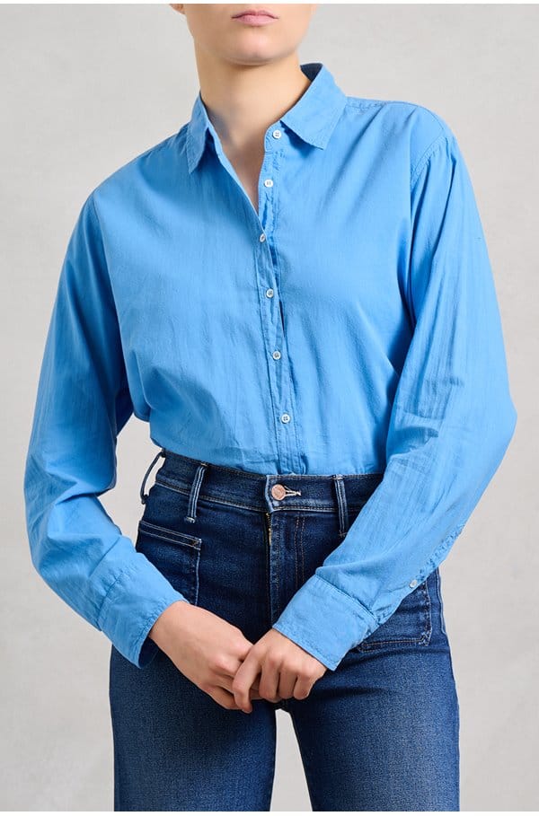 beau shirt in blue surf