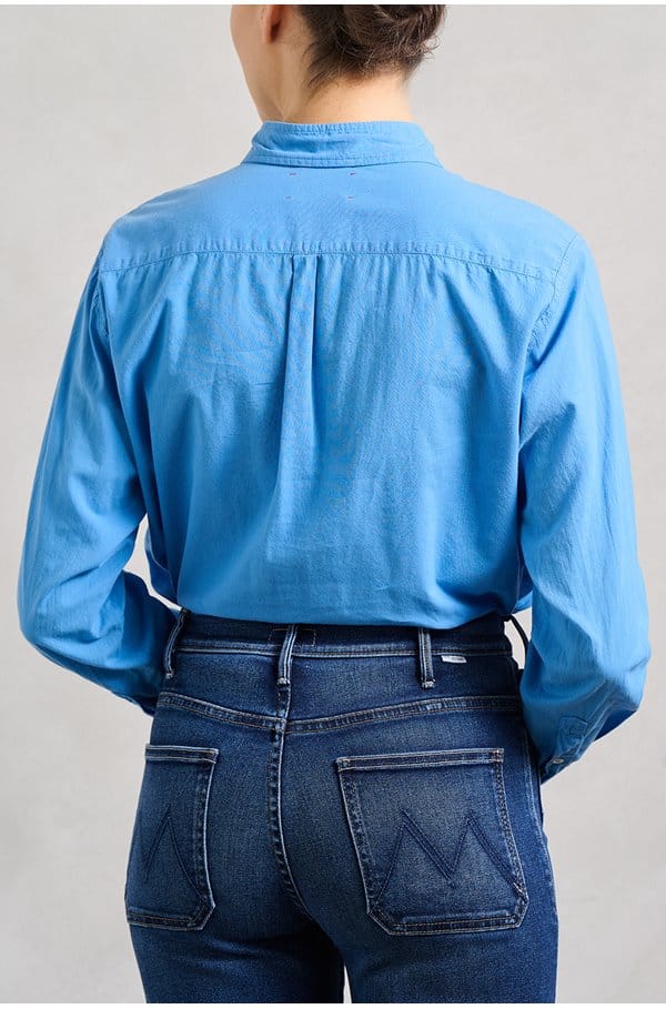beau shirt in blue surf