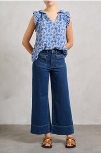 bex top in cobalt shell