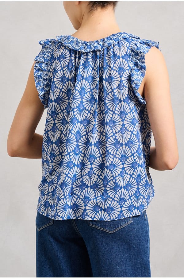 bex top in cobalt shell