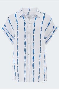 farrah shirt in sardines
