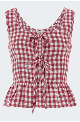 Jonah Top in Picnic Stripe