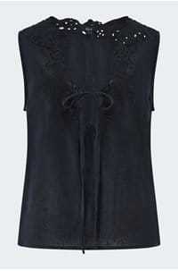 cornelia top in black