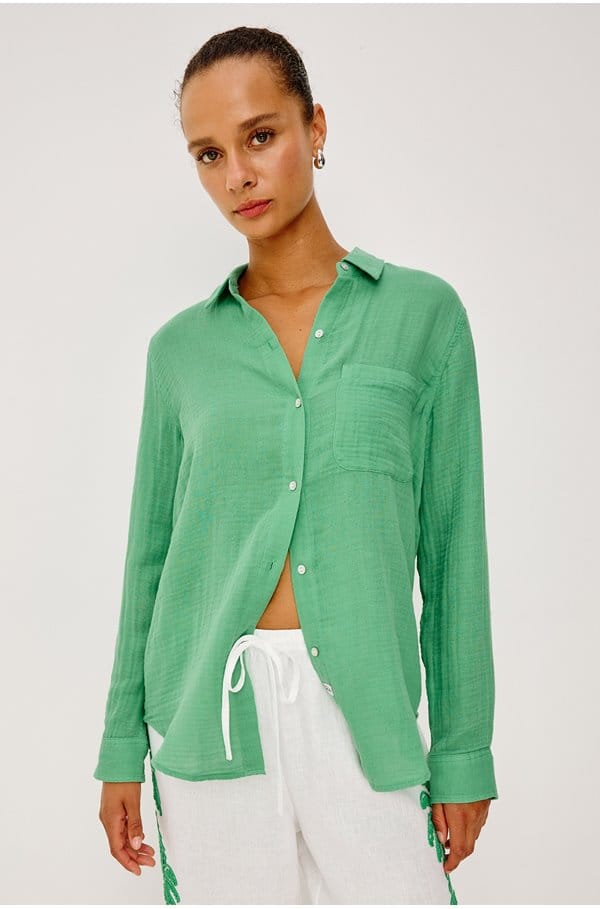 ellis shirt in clover