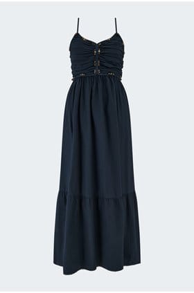 Ivana Dress in Black