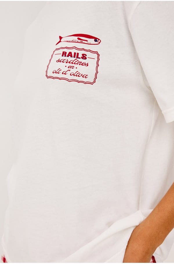 souvenir tee in sardines