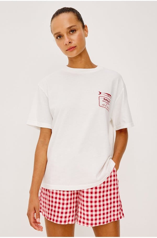 souvenir tee in sardines