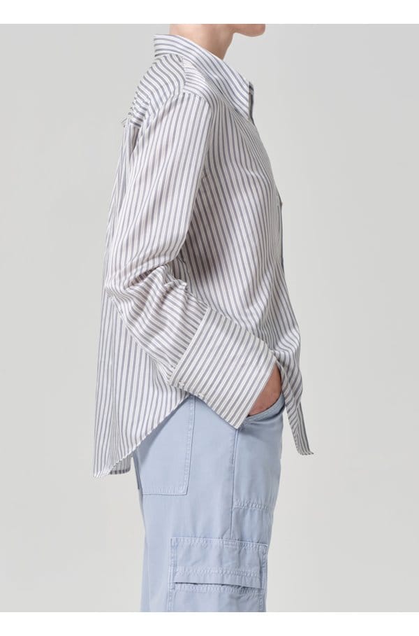 camilia shirt in miranda stripe