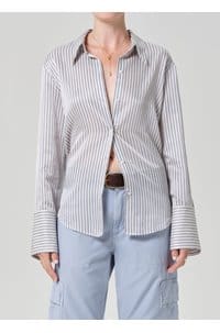 camilia shirt in miranda stripe