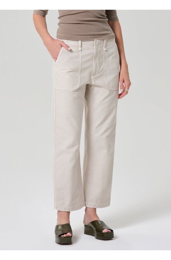 winslow utility trouser in pale stone