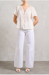 bianca shirt in beige cream