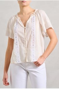 bianca shirt in beige cream