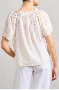 bianca shirt in beige cream
