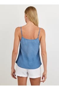 clean cami in indigo harbour wash