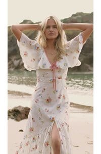 theia dress in english garden