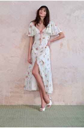 Theia Dress in English Garden