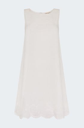 Anna Dress in Pearl