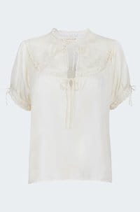 willa blouse in buttermilk