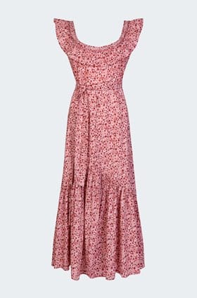 Theodora Dress in Poppy