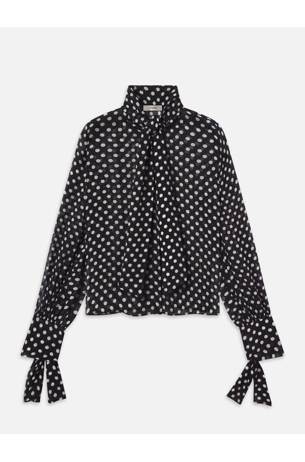 nouvelle blouse in black