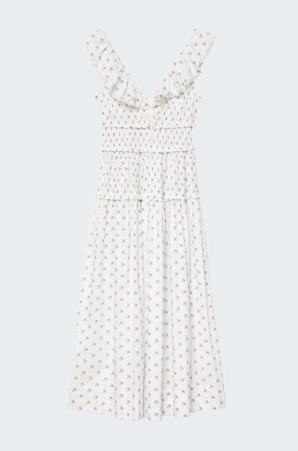 sorina dress in posy calico