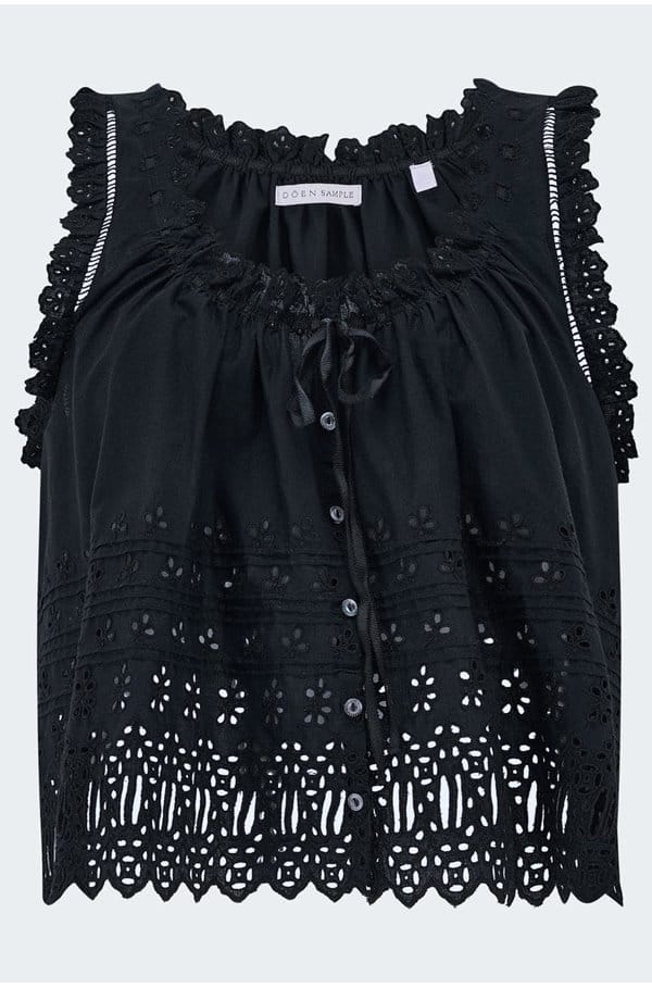 toussine top in black