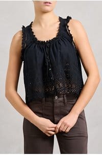 toussine top in black