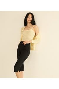 nadille top in vanilla