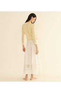 diane cardigan in vanilla