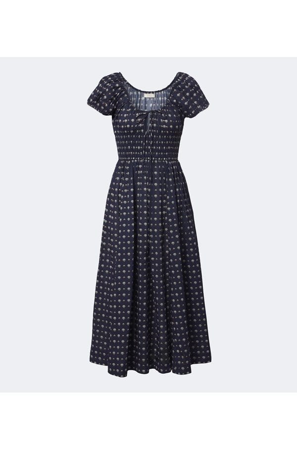quinn dress in bleu