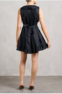 henrietta dress in black