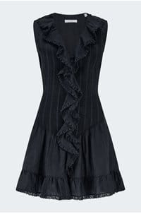 henrietta dress in black