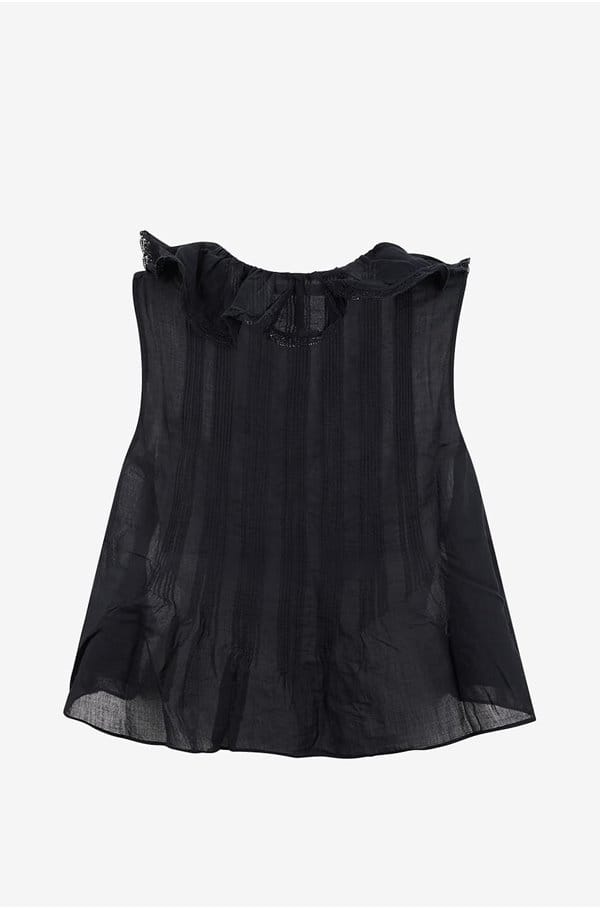 hilda top in black