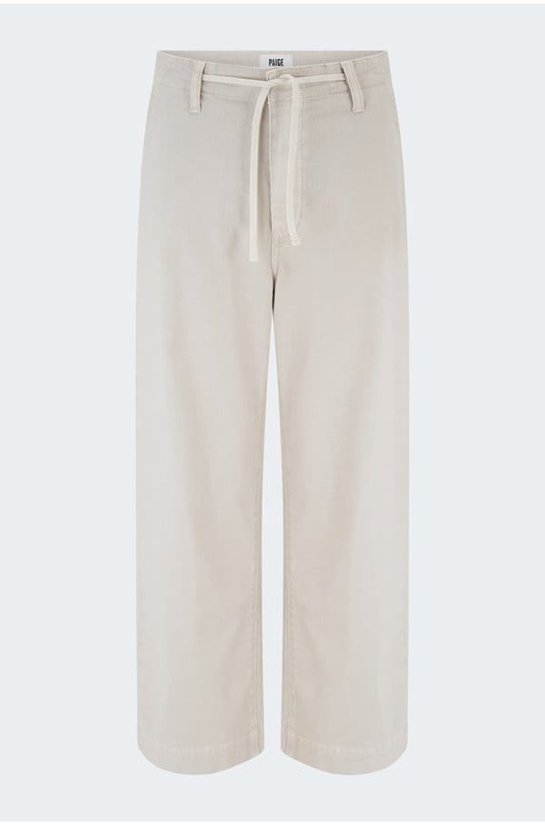 ari tie waist trouser in quartz sand