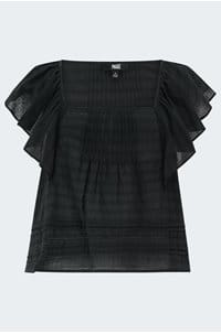 oaks top in black