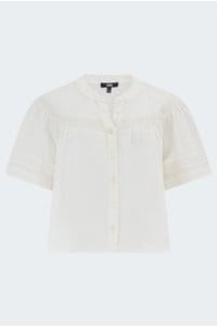 pasadena blouse in ivory
