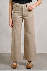 ari trouser in vintage beechwood