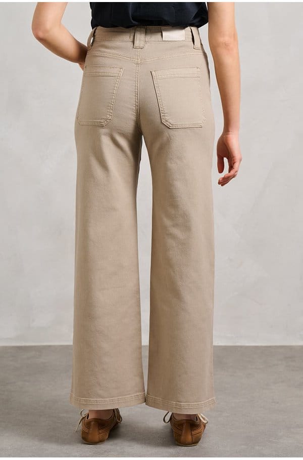 ari trouser in vintage beechwood