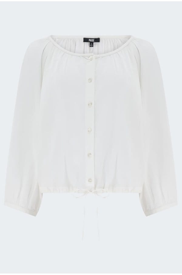 kinzie top in white