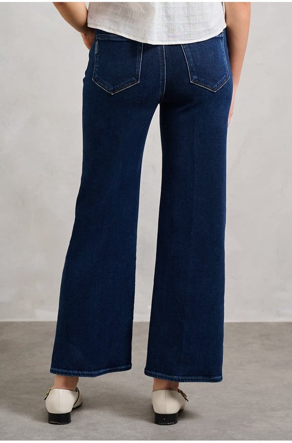 anessa wide leg jean in basilica