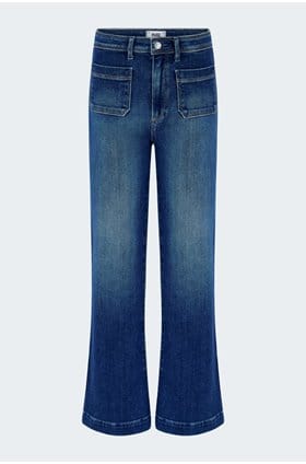 Leenah 32" Patch Pocket Wide Jean in Hancock