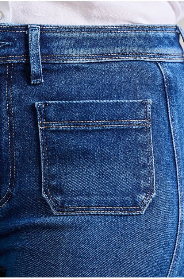 leenah 32" patch pocket wide jean in hancock