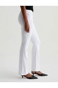 angel flared jean in gallery white