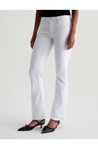 angel flared jean in gallery white