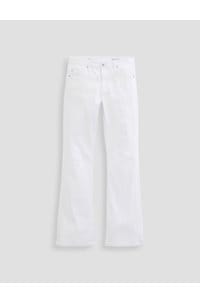 angel flared jean in gallery white