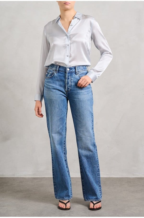 sydney wide leg jean in candid