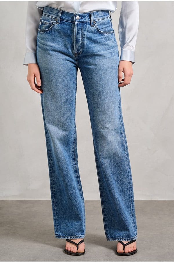 sydney wide leg jean in candid