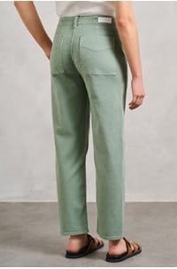 analeigh trouser in sulfur faded moss