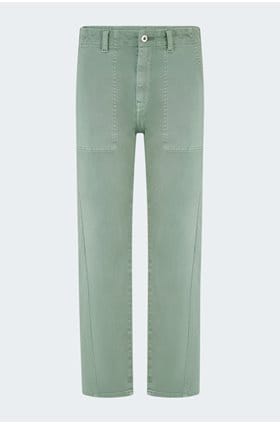 Analeigh Trouser in Sulfur Faded Moss