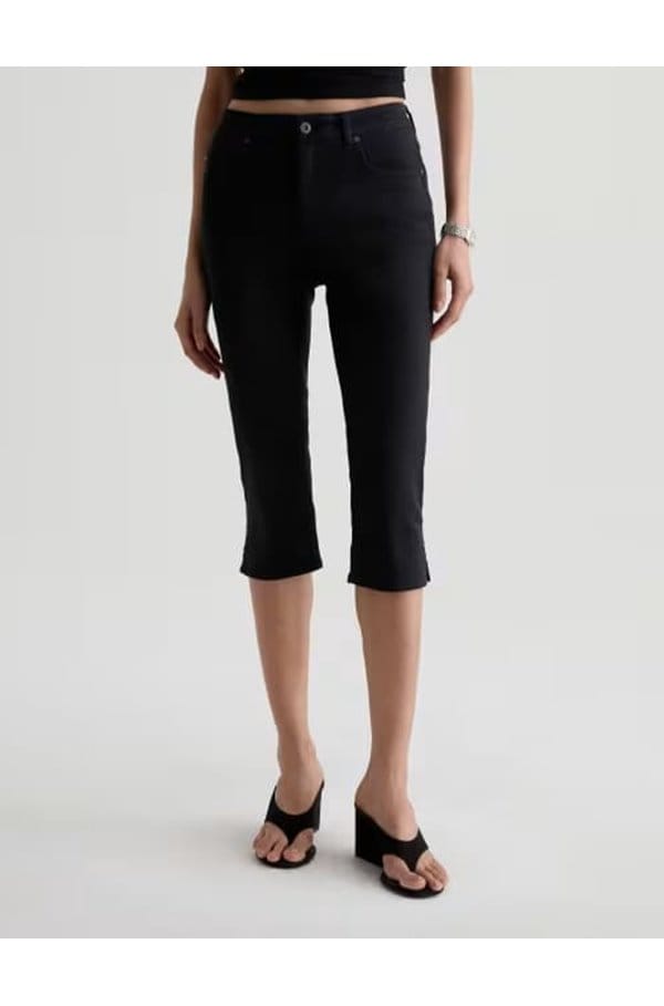maisie capri jean in super black